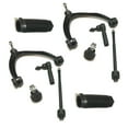 thumbnail image 1 of 10 Pc Suspension Kit Front Upper Control Arms and Ball Joints Assembly, Lower Ball Joints, Inner & Outer Tie Rod Ends W/ Bellow Boots / Non-Hybrid Models Fits select: 2007-2015 CHEVROLET SILVERADO, 1 of 11
