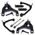 thumbnail image 1 of 10 Pc Suspension Kit Lower Control Arms & Ball Joints Passenger & Driver Side, Tie Rod Linkages, Rack & Pinion Bellow Boots Fits select: 1999-2007 CHEVROLET SILVERADO, 1999-2007 GMC NEW SIERRA, 1 of 11