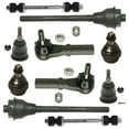 thumbnail image 1 of 10 Pc Suspension Steering Kit Upper & Lower Ball Joints / Inner & Outer Tie Rod Ends / Sway Bars, 1 of 1