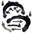 thumbnail image 1 of 10 Pc Upper Control Arms + Lower Ball Joints + Sway Bar Links + Outer & Inner Tie Rod Ends Fits select: 1998-2002 HONDA ACCORD, 1999-2003 ACURA 3.2TL, 1 of 11