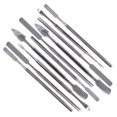 thumbnail image 1 of 10 Pc Wax Mixing Clay Carving Tool Set Stainless Steel Spatulas for Texture Detailing, 1 of 7