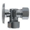thumbnail image 1 of 10 Pc XFITTING 5/8 InchOD Compression x 3/8 OD Compression Angle Valve, 25-3-3=10XX, 1 of 4