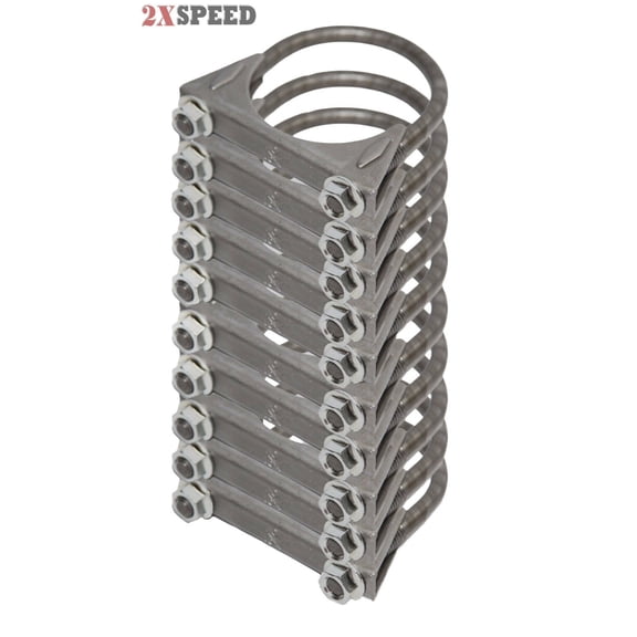 10 Pcs 1.625"-1 5/8" I.D. HEAVY DUTY Universal Exhaust Hanger U Bolt Clamp 10 Pcs 1.625"-1 5/8" I.D. HEAVY DUTY Universal Exhaust Hanger U Bolt Clamp