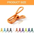 thumbnail image 1 of 10 Pcs 1.97 Inch Assorted Chip Bag Clips Utility PVC Coated Colorful Sealer for Sealing Food - Paper Holder, Clothesline Clip for Laundry Hanging, Kitchen Bags, Multipurpose Clothes Pins, Multicolor, 1 of 8