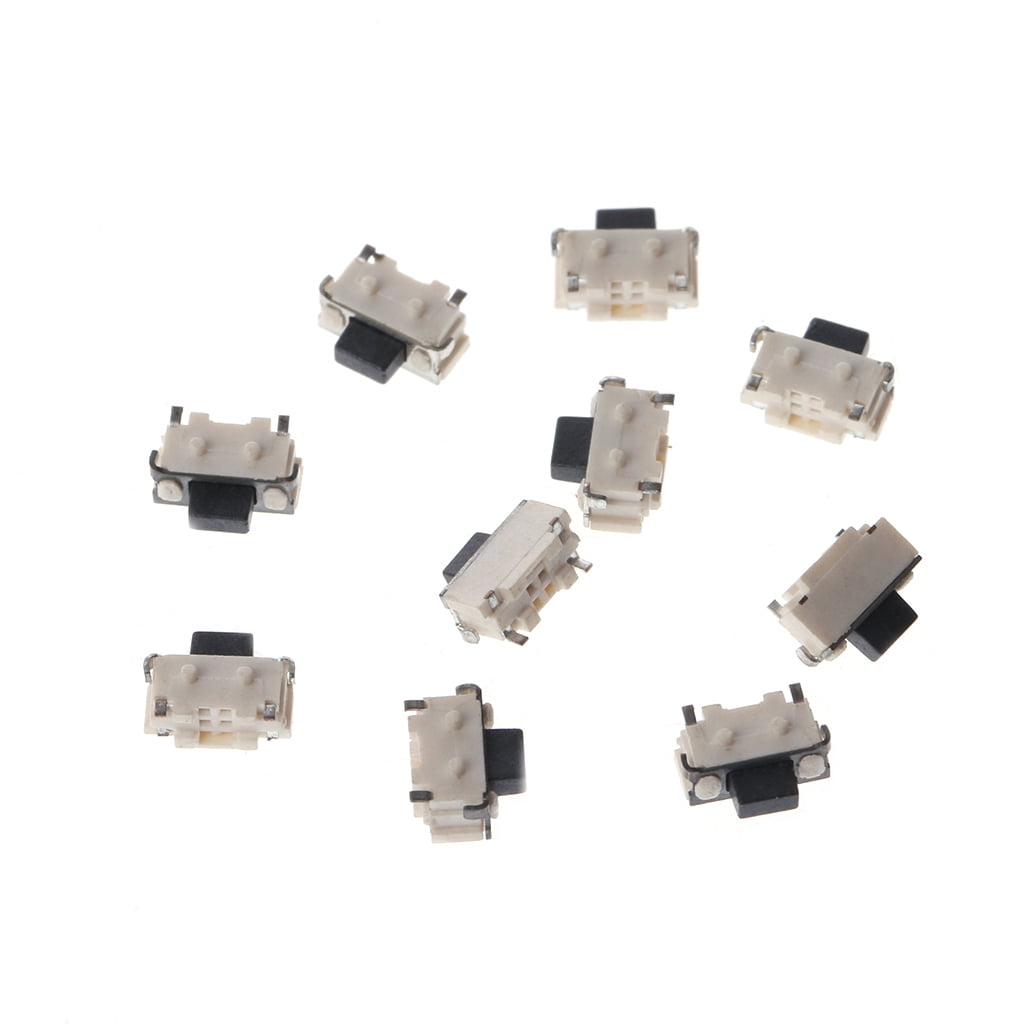 10 Pcs/1 Set Side Tactile Push Button Micro SMD SMT Tact Switch 2x4x3 ...