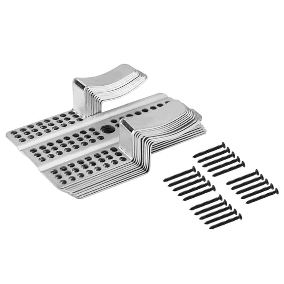 10 Pcs 10-Pack Drywall Repair Clips for 1/2 in 5/8 in Panels,Stainless Steel Fastener Support,Quick-Fix Wall Patch Bracket for Home Renovation