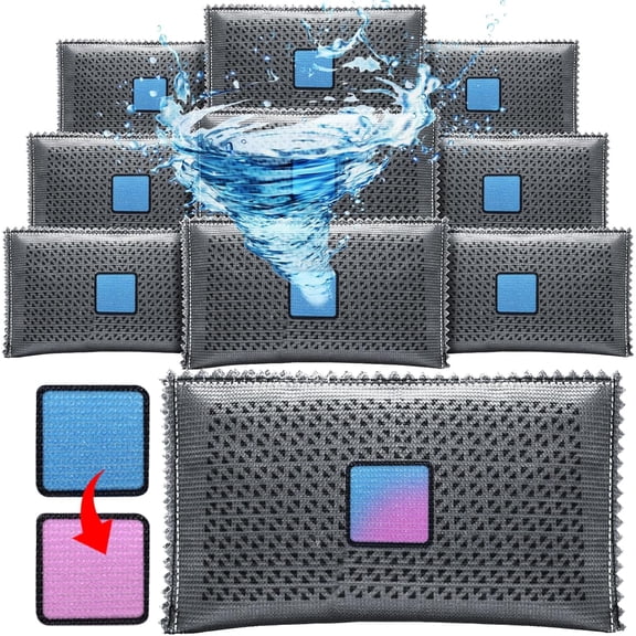 10 Pcs 100g Rechargeable Desiccant Packs for Storage Silica Gel Packets Dry Moisture Absorbers Bags Reusable Desiccant Car Dehumidifiers Bag for Closet Home Car Moisture Absorbing