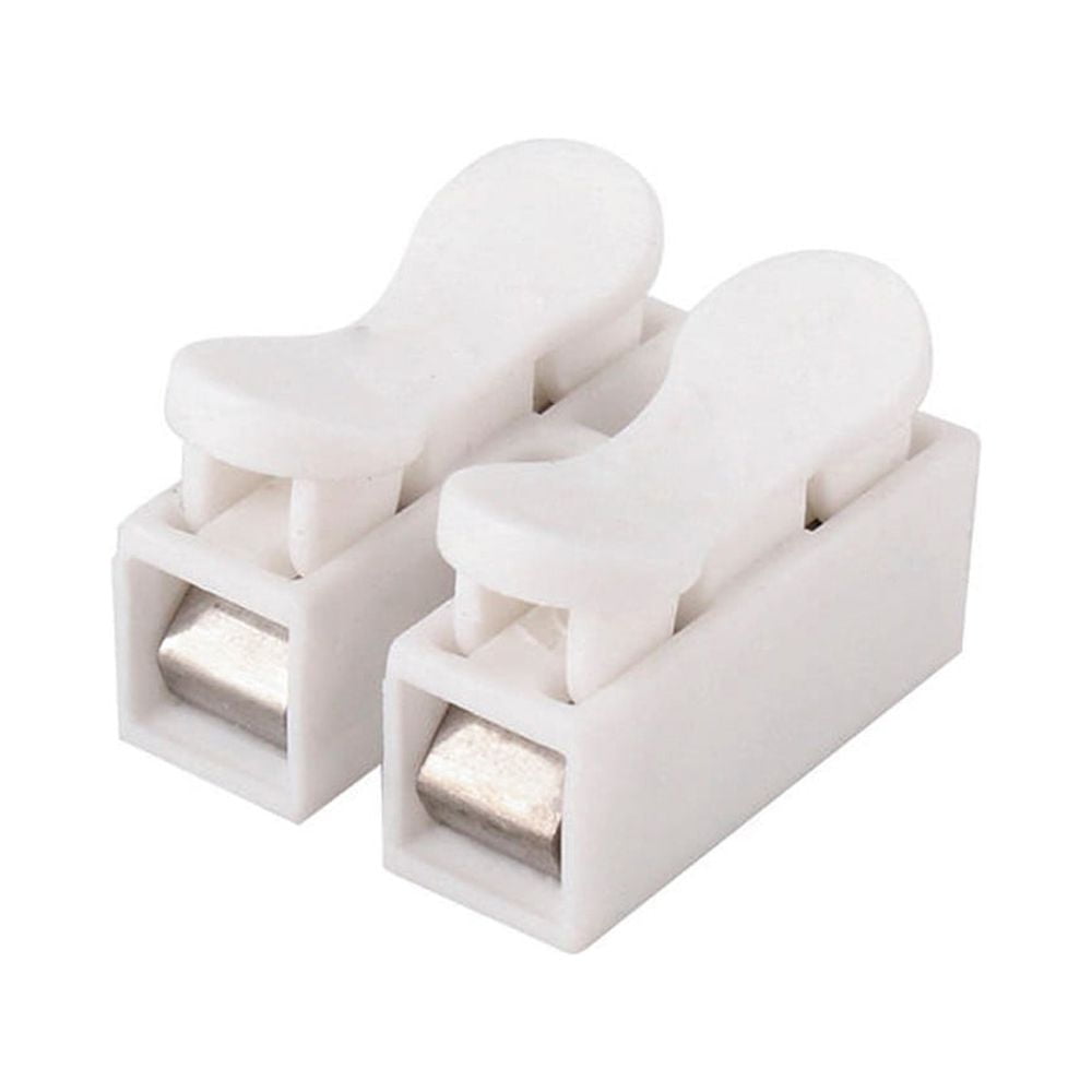 Wire Fix Spring 10 Pcs 10A Quick Fix Spring Clamp Terminal Block Push-in Screwless Wire ...