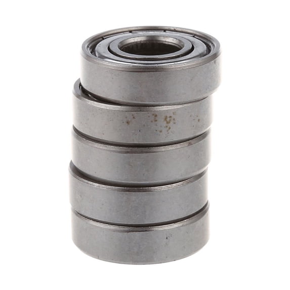 10 Pcs 12mm x 28mm x 8mm 6001Z Shielded Deep Groove Radial Ball Bearing