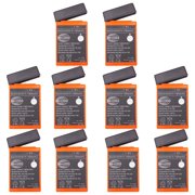 10 Pcs 1500mAh BA225030 6V Ni-Mh Battery for HBC Pump Truck Remote Control Battery