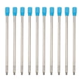 thumbnail image 1 of 10 Pcs 2.8 inch Ballpoint Pen Refills, Smooth Writing Pens Refill, 1ml Replaceable Ballpoint Pen Refill, Metal Refill for Diamond Crystal Stylus and Ballpoint Pens, 1 of 6