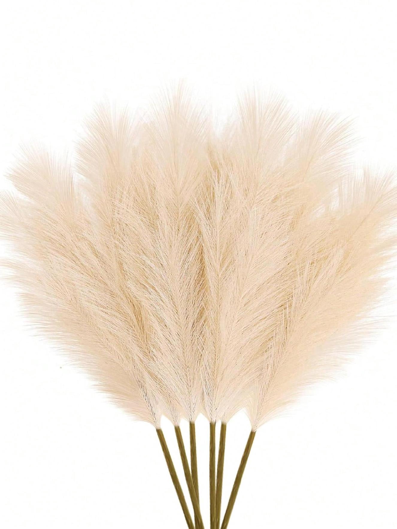 10 Pcs 20 Pcs Artificial Reed Grass Boho Decor Faux Pampas Grass Vase