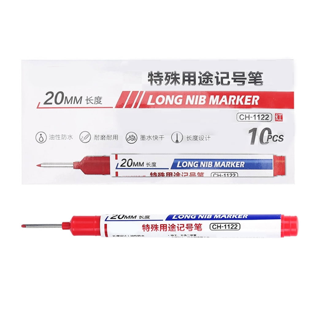10-pcs-20mm-long-nib-marker-waterproof-deep-reach-markers-quick-drying