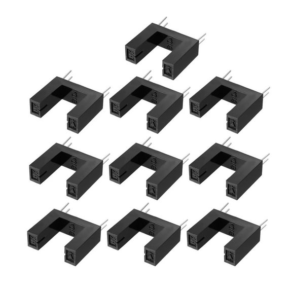 10 Pcs 25/64" Slot PCB Photo Interrupter Optical Sensor Switch HY810A