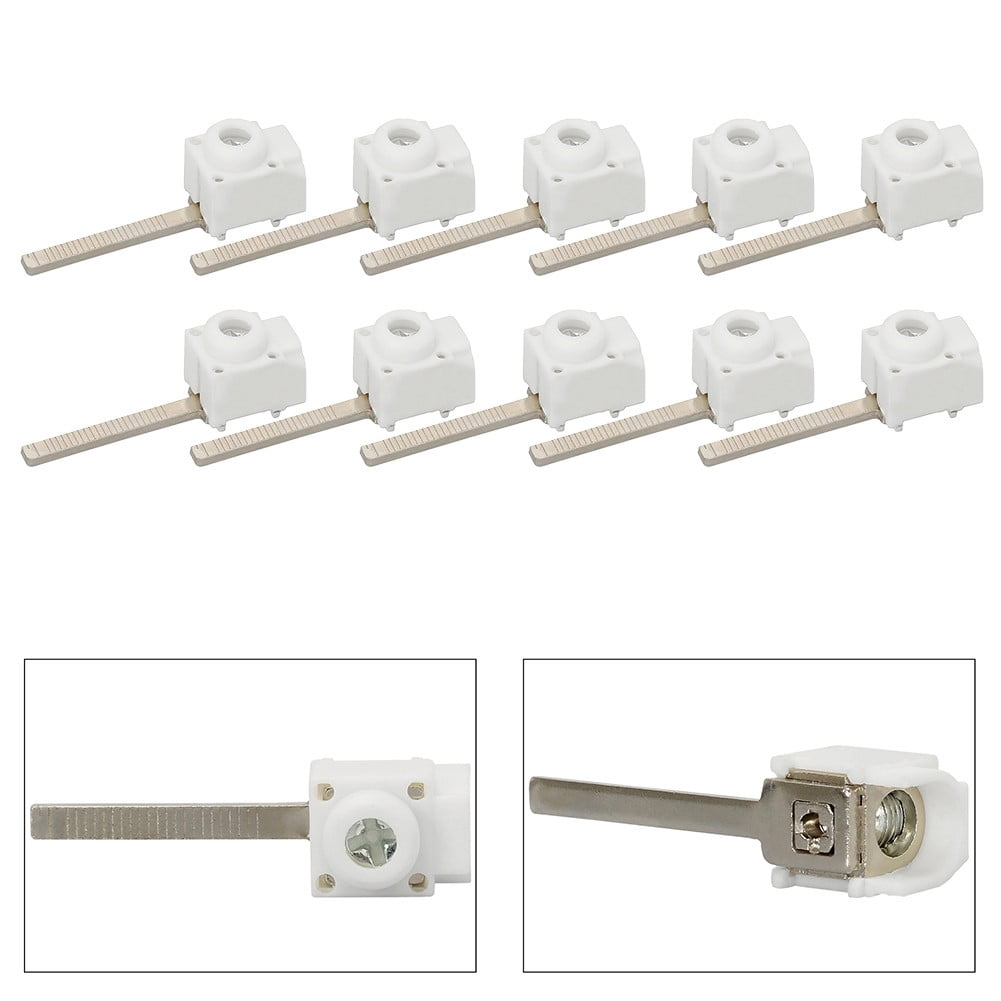 10 Pcs 25 Mm² Terminal For Busbar Circuit Breaker Distribution Box ...