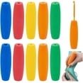 thumbnail image 1 of 10 Pcs 3.5x0.98 inch EVA Crochet Hook Handle Without Crochet Hook 5 Colors of Crochet Accessories Grips for Arthritic Hand, 1 of 5