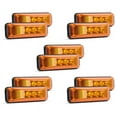 thumbnail image 1 of 10 Pcs 3.9 Inch 3 Truck Trailer Front Rear Led Side Marker Light Indicator Lamp Rock Light for Trailer Boat-Amber, 1 of 6