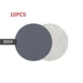 thumbnail image 1 of 10 Pcs 3 Inch Silicon Carbide Sanding Discs Wet/Dry Sanding Sandpaper 800#, 1 of 8