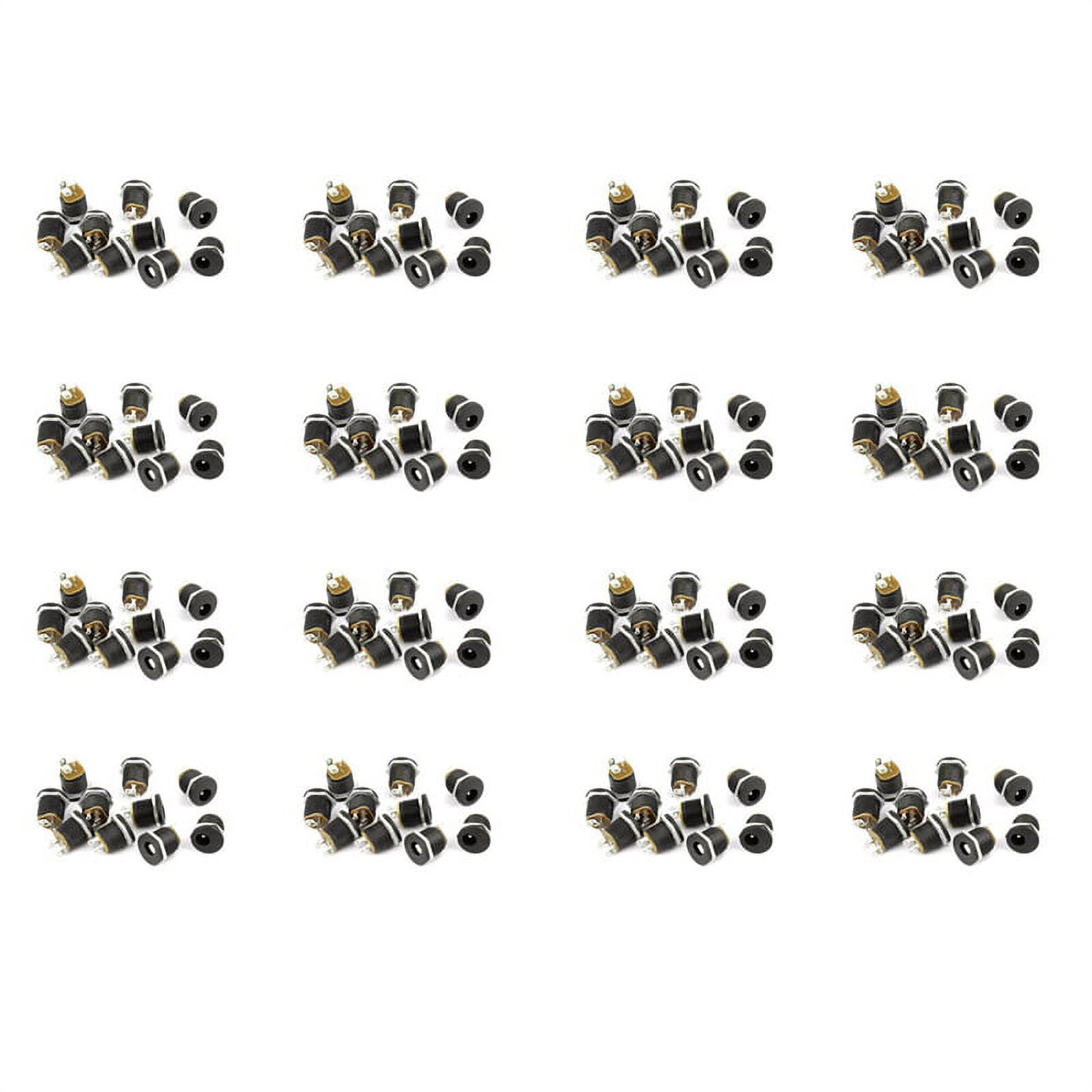 10 Pcs 3terminal Soldering 2.1mm x 5.5mm Female Power Jack DC Socket