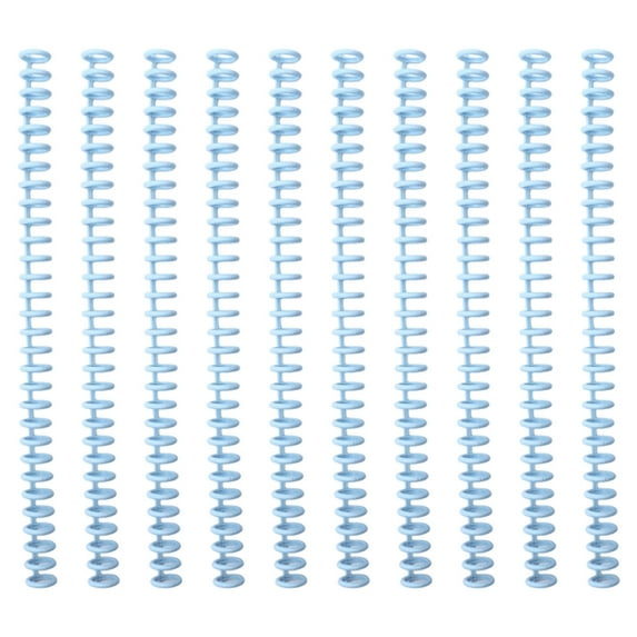 10 Pcs 30 Rings Comb Binding Spines Plastic Binding Combs Office School Supplies for Document Organization