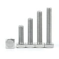 thumbnail image 1 of 10 Pcs 304 Stainless Steel Square Head Structural Bolts Screws M4x20mm., 1 of 4