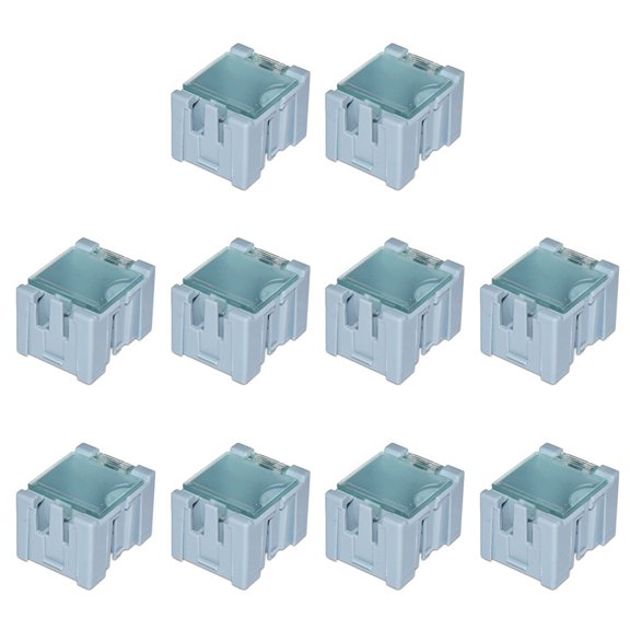 10 Pcs 31.5x21.5x25mm Electronic Component Container Cases Mini Storage Boxes kit