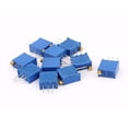 thumbnail image 1 of 10 Pcs 3296W 50K ohm Variable Resistor Adjustable for Multiturn Potentiometer, 1 of 1