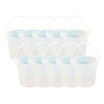 10 Pcs 32oz Drink Buckets, Reusable Snowflake & Cookie Containers, Large Ice Cream Pails for Summer Pool Parties, Halloween, Football Games & Bar Supplies