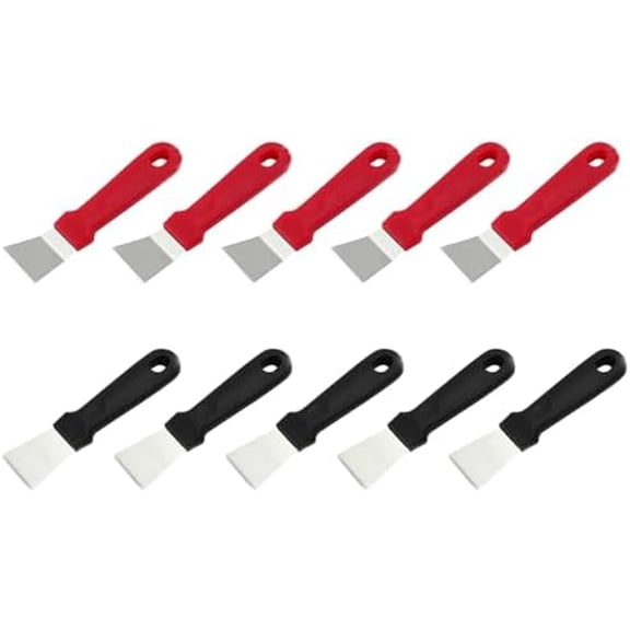 10 Pcs 3D Printer Scraper Tool Set - Upgraded Stainless Steel Spatula for Resin Removal, Model Stripping & Print Bed Cleaning - Also Works as Oven, Griddle$$Garden & Patio