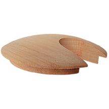 10 Pcs 3in Maple Slotted Desk GrommetsFits 2-1/2" holeGive your furniture an expensive look by staining our hardwood grommets to match.