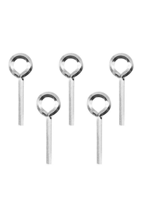 10 Pcs 5/32 Inch Allen Wrench Keychain Standard Hex Dogging Key w/Full Loop (10pcs 5/32 inch)