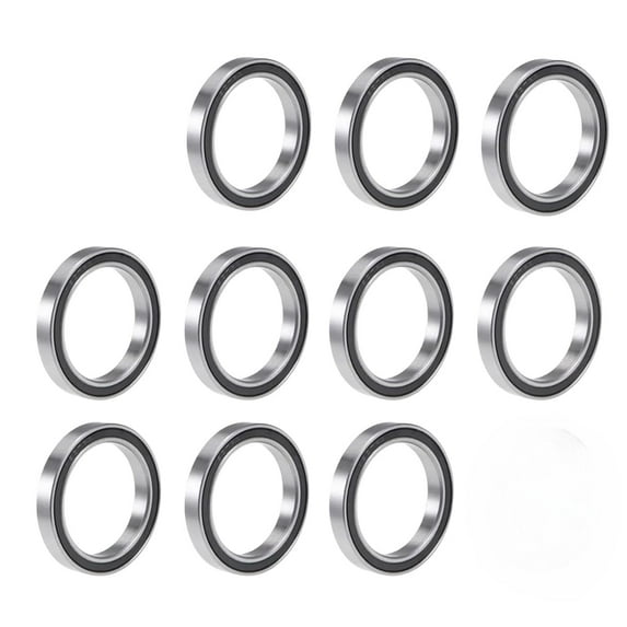 10 Pcs 6807-2RS Deep Groove Ball Bearing 35x47x7mm Double Sealed GCr15 P0 Z1 Deep Groove Rolling Bearings…