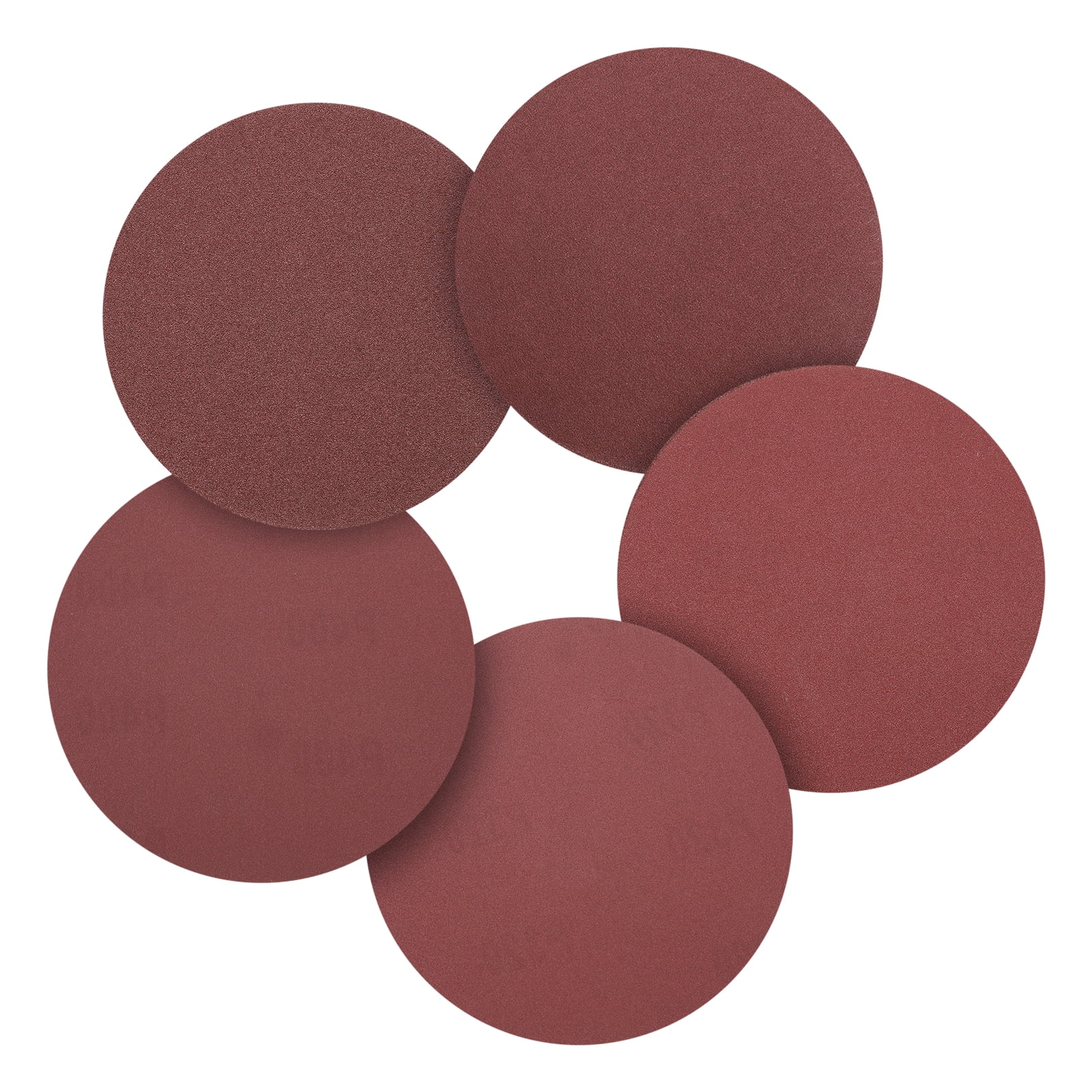 10 Pcs 9 Inch Sanding Disc 180 Grit Hook and Loop Sandpaper Random Orbital Sander Pads for Woodworking Automotive, Gold