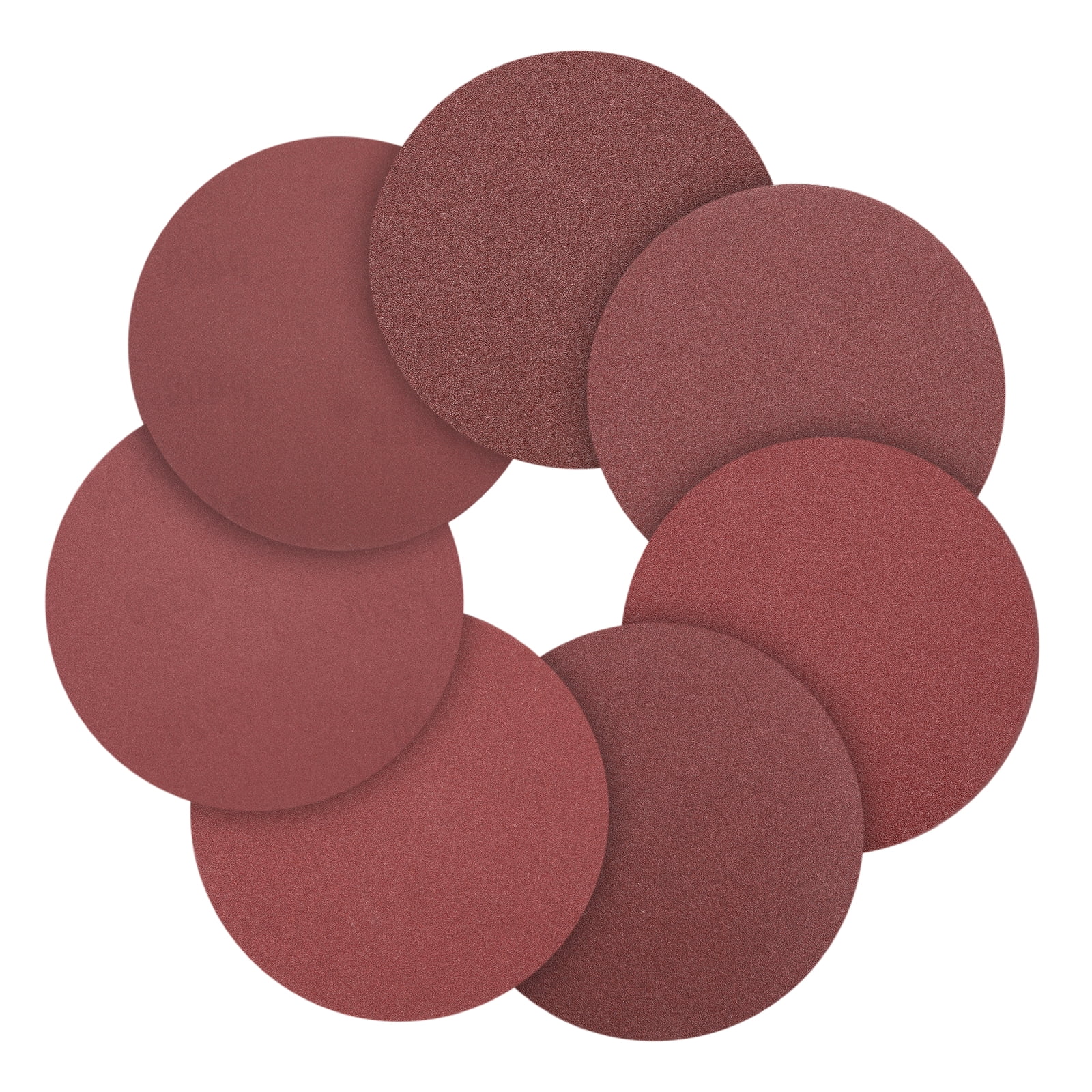 10 Pcs 9 Inch Sanding Disc 180 Grit Hook and Loop Sandpaper Random Orbital Sander Pads for Woodworking Automotive, Gold