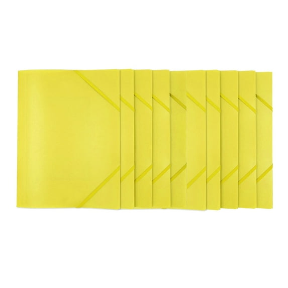 10 Pcs A4 File Folder Portfolios Folder Document Folder School Postal Folder