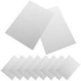 thumbnail image 1 of 10 Pcs A4 Plastic Sheet Print Making Materials Sheeting Panels Home Decor Crafts Supplies Decorate White, 1 of 6