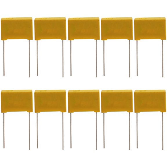 10 Pcs AC 275V 0.22uF Polypropylene Film Safety Capacitors MPX
