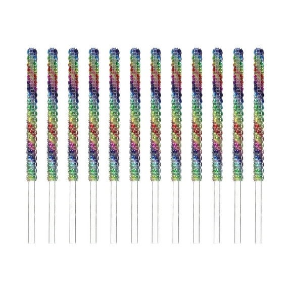 10 Pcs Acrylic Candy Sticks Decor Apples Sticks Lollipop Sticks  Lolipops Caramel Sticks Cake Sticks