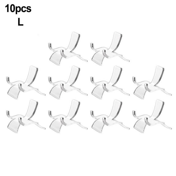 10 Pcs Acrylic Specimen Geodes Supporting Base Mineral Stand Display Holder Easel