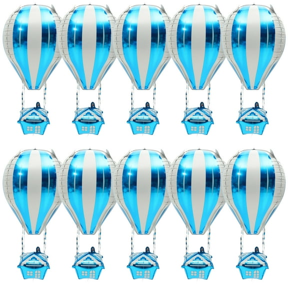 10 Pcs Kids' Party Balloons Ceiling Light Cover Rattan Balls Red White Blue Decorations Baby Child