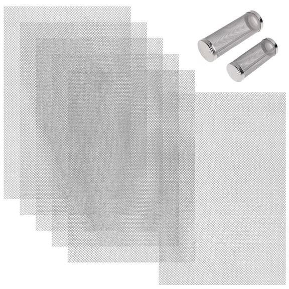 10 Pcs Aluminum Wire Mesh Aluminum Screen 11.8x7.87Inch White Sculpting Wire Mesh for Sculpting Clay DIY Projects Partitions Jewelry Masks Home Decor Art DIY