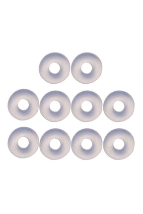 10 Pcs Anti-hyperplasia Piercing Healing Discs Silicone Fixing Lip Earrings Piercing Accessories