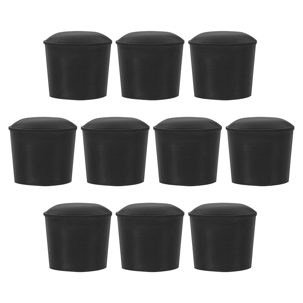 10 Pcs Antiscalding Pad Base Rubber Tips Chair Leg Pads Furniture Feet