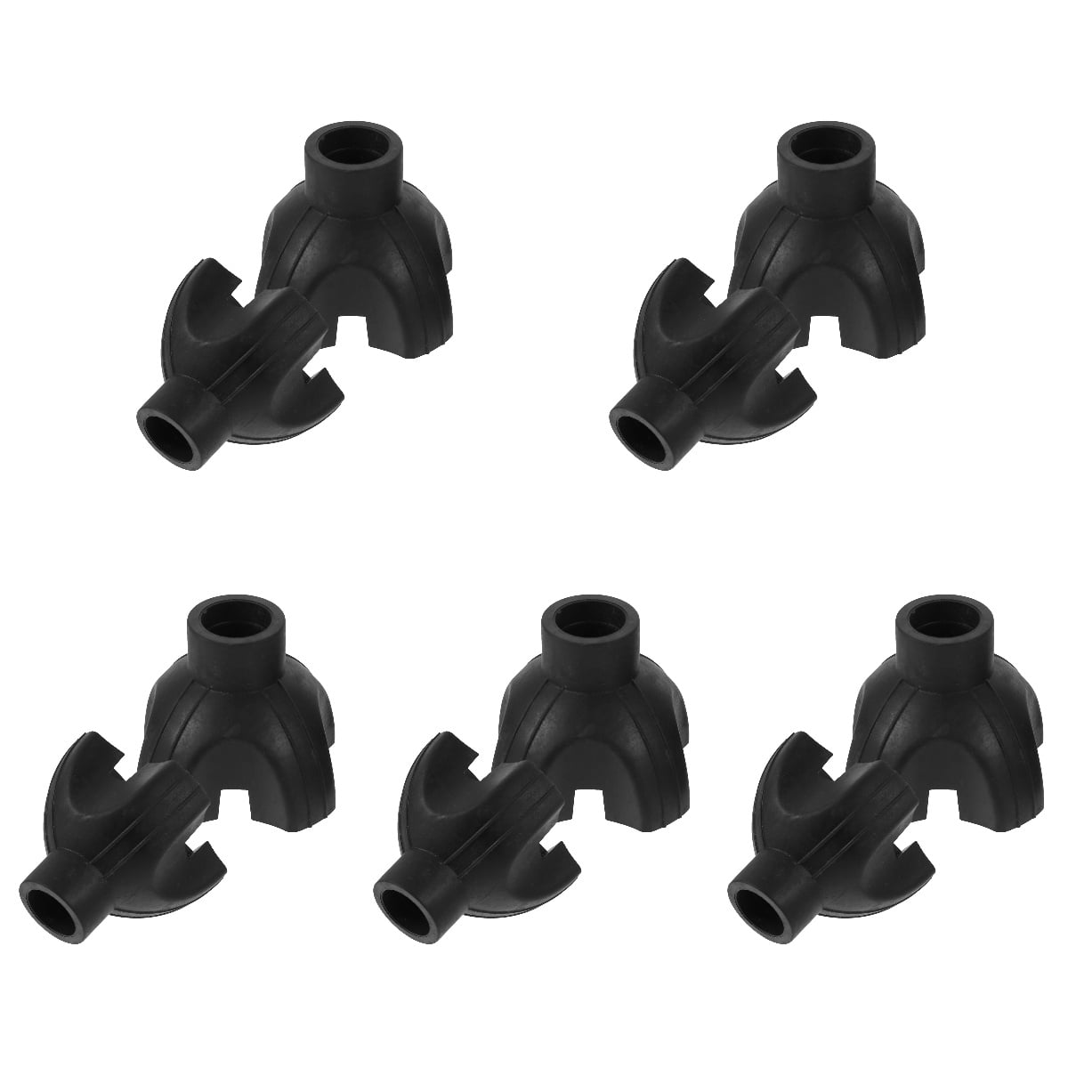 10 Pcs Anti-slip Crutch Pads Foot Pad Cane Accessories Cane Tips Crutch Tips Walker Leg Caps Elder