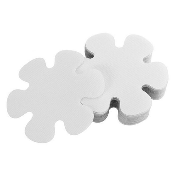 10 Pcs Anti-slip Stickers Flower Shape Bath Safety Strips Durable Non-slip Decals Flooring Bathtub Shower Grip Stickers