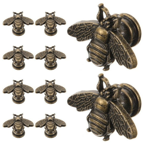 10 Pcs Antique Pull Drawer Single Hole Door Handle Cabinet Handles
