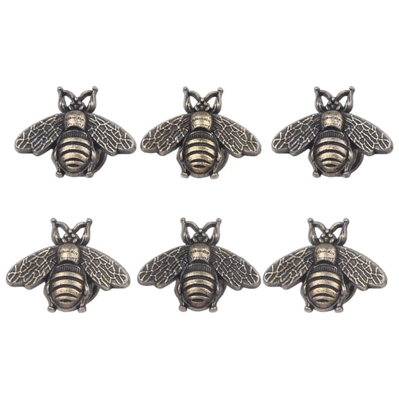 10 Pcs Antique Pull Drawer Single Hole Door Handle Cabinet Handles