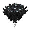 thumbnail image 1 of 10 Pcs Artificial Bloody Roses with Eyeball Flower Bouquet Faux Black Roses Bundles 15" Fake Realistic Rosa for Flowers Arrangements Halloween Parties Home Decor, 1 of 6