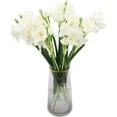 thumbnail image 1 of 10 Pcs Artificial Daffodils Flowers Narcissus Faux Spring Flowers Fake Silk Daffodil Flower Arrangement for Indoor Outdoor Home Wedding Decor (10, Yellow), 1 of 5