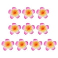 thumbnail image 1 of 10 Pcs Artificial Flower Realistic Looking Fade-Resistant Colorful Decorative Faux Frangipani Flower Photography Props Home Supplies, 1 of 7